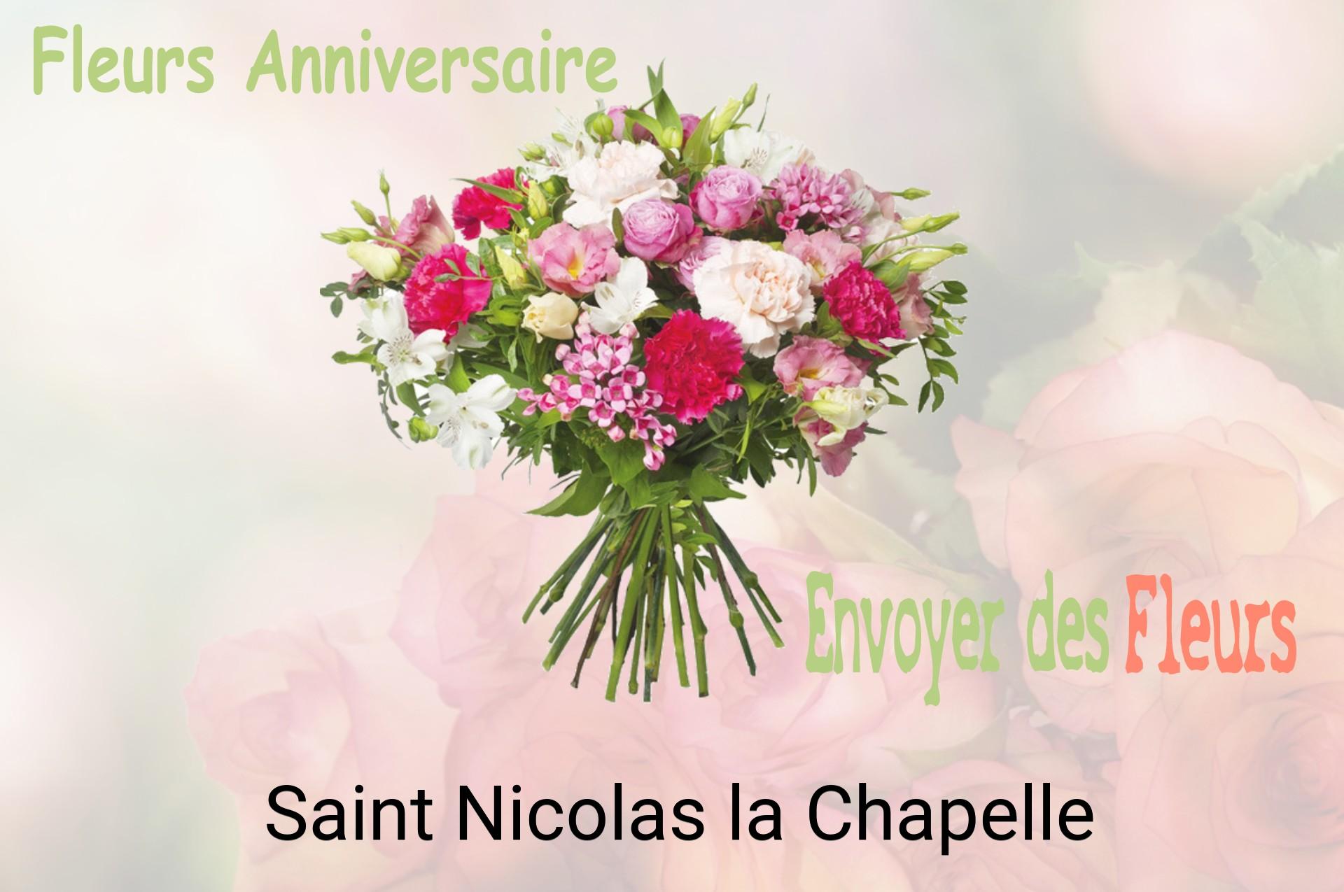 Bouquet de fleurs d’anniversaire livré à Saint-Nicolas-la-Chapelle