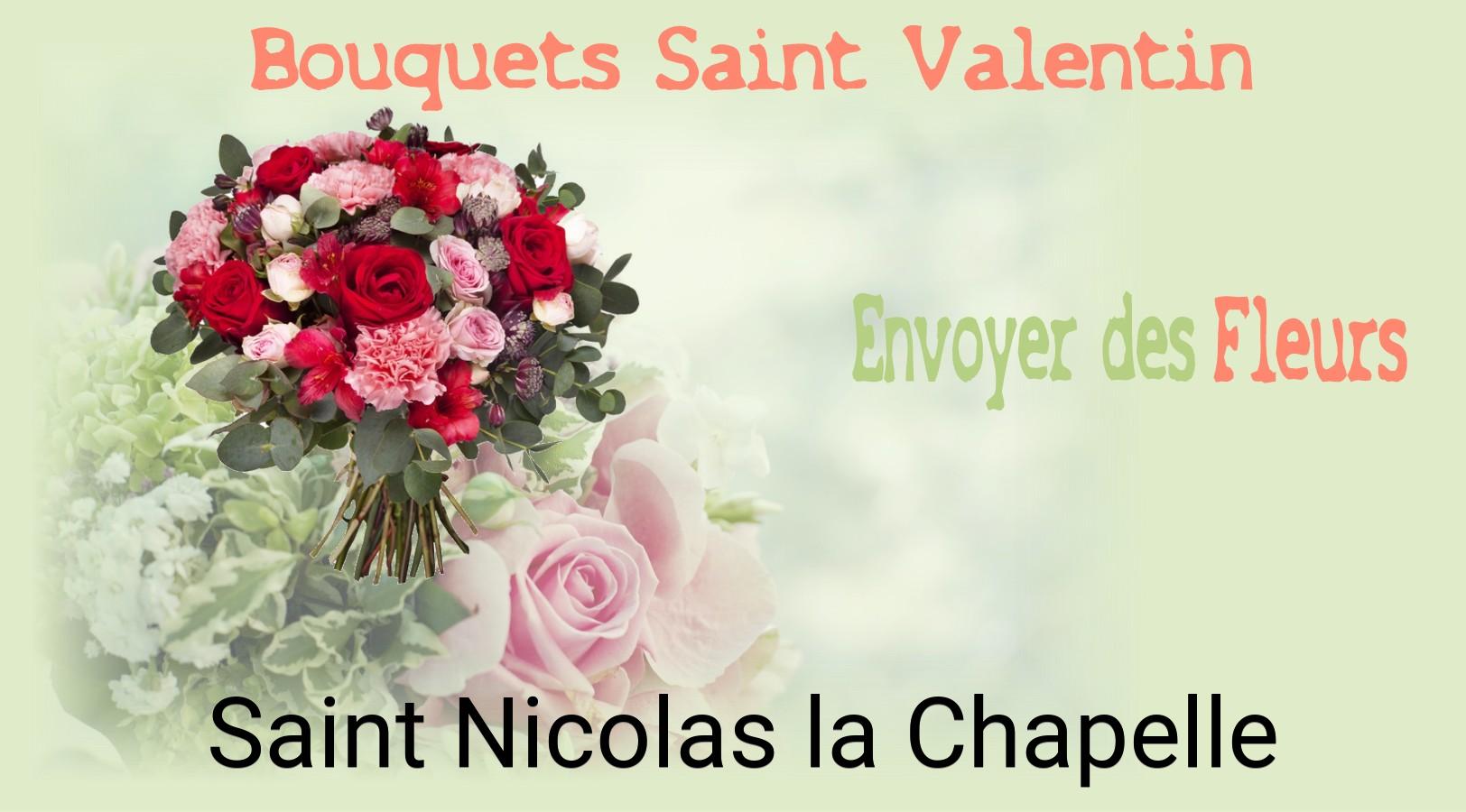 Roses de Saint-Valentin livrées à Saint-Nicolas-la-Chapelle
